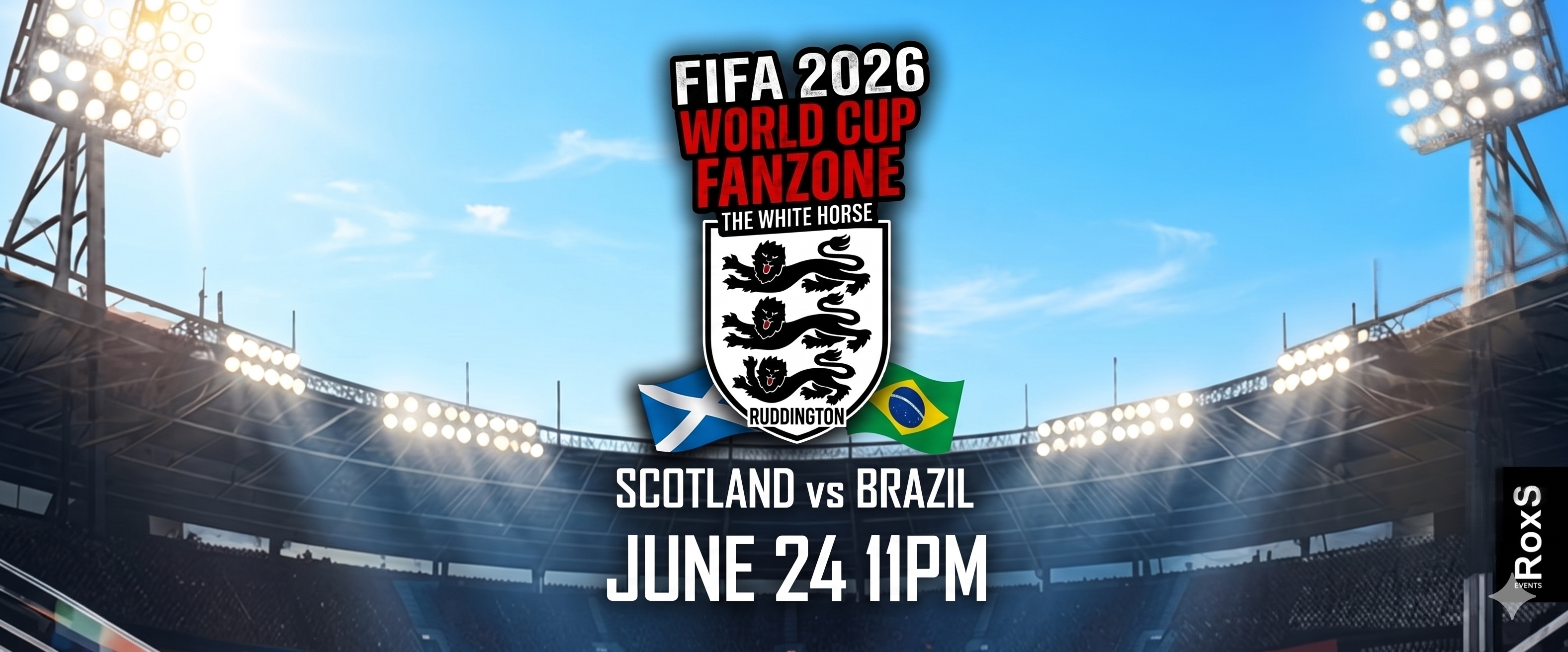 Scotland vs Brazil Poster Artwork